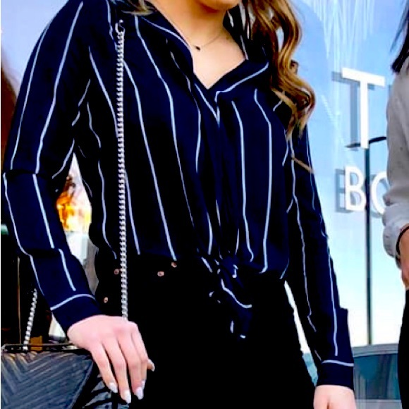 RAILS Ava Livorno Stripe Shirt size XS - Picture 1 of 2